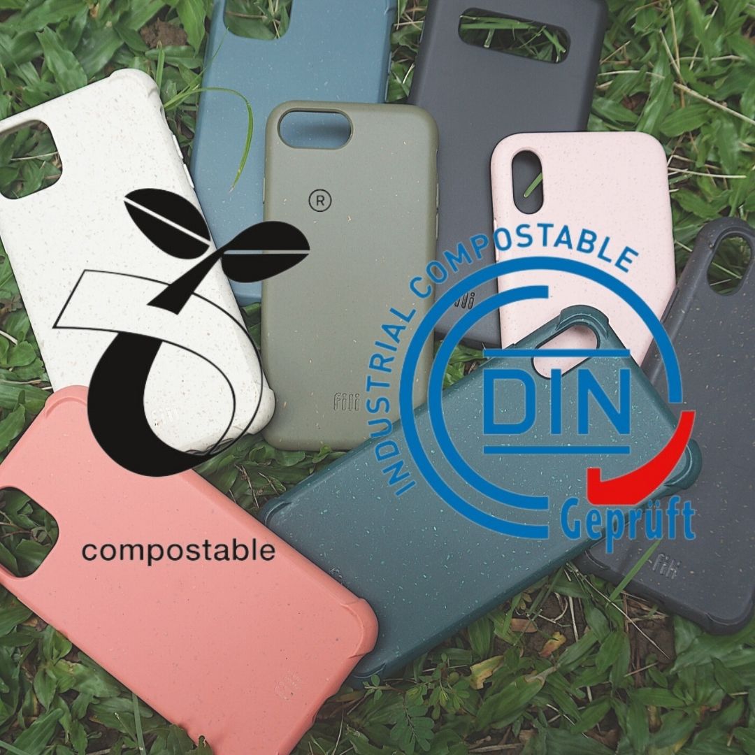 100% biodegradable compostable phone case certification