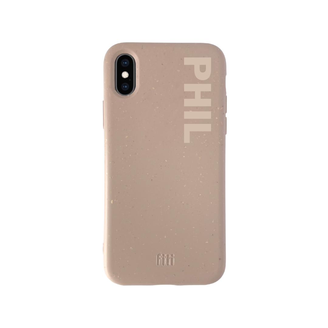 FILI Custom Biodegradable Smooth iPhone X, XS Case
